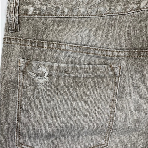 Free People Meg’s Tan Distressed skinny jeans 30 - Picture 6 of 14